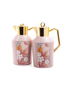 Rose gold ether thermos set of 2 pieces