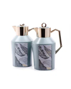 Ather thermos set, light green, 2 pieces