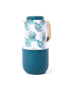 Mona green embossed thermos 1 liter