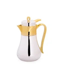 Celia Steel Vacuum Flask 0.35 Liter Silver Gilded