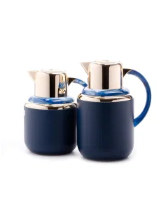 Ghaida thermos set of 2 blue pieces