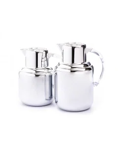 Ghaida thermos set, 2 pieces, silver
