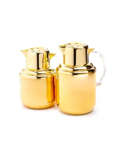Ghaida thermos set 2 pcs golden