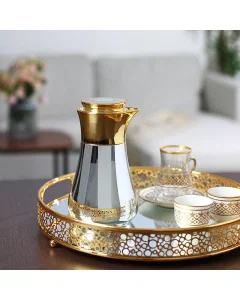 Ronda thermos 0.5 liter silver golden