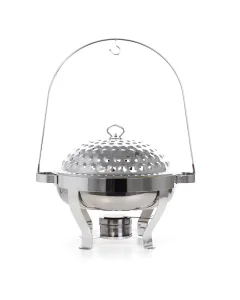 Buffet heater, 6 liters, silver