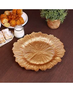 Glass serving dish