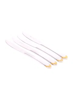 Gilded Fruit Knife Set 4 Pieces