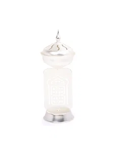 Silver Islamic stand incense burner