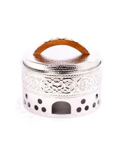 3 liter nickel plated serving bowl