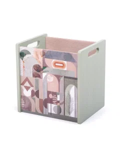 The toolbox is large, green