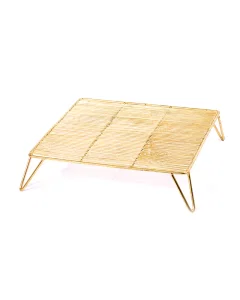 large golden net holder