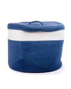Blue storage basket 38*50