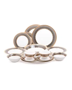 Porcelain journey set 40 black patterns