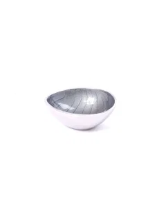 Serving bowl with 3 corners, gray