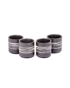 A set of ceramic cups, 4 pieces, 200 ml