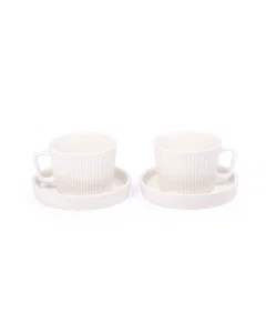 A set of ceramic cups, 2 pieces, 250 ml