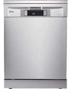 Midea dishwasher, 8 programs, 14 place settings, silver