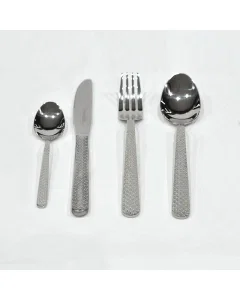Spoon Bag 24 Pieces Silver